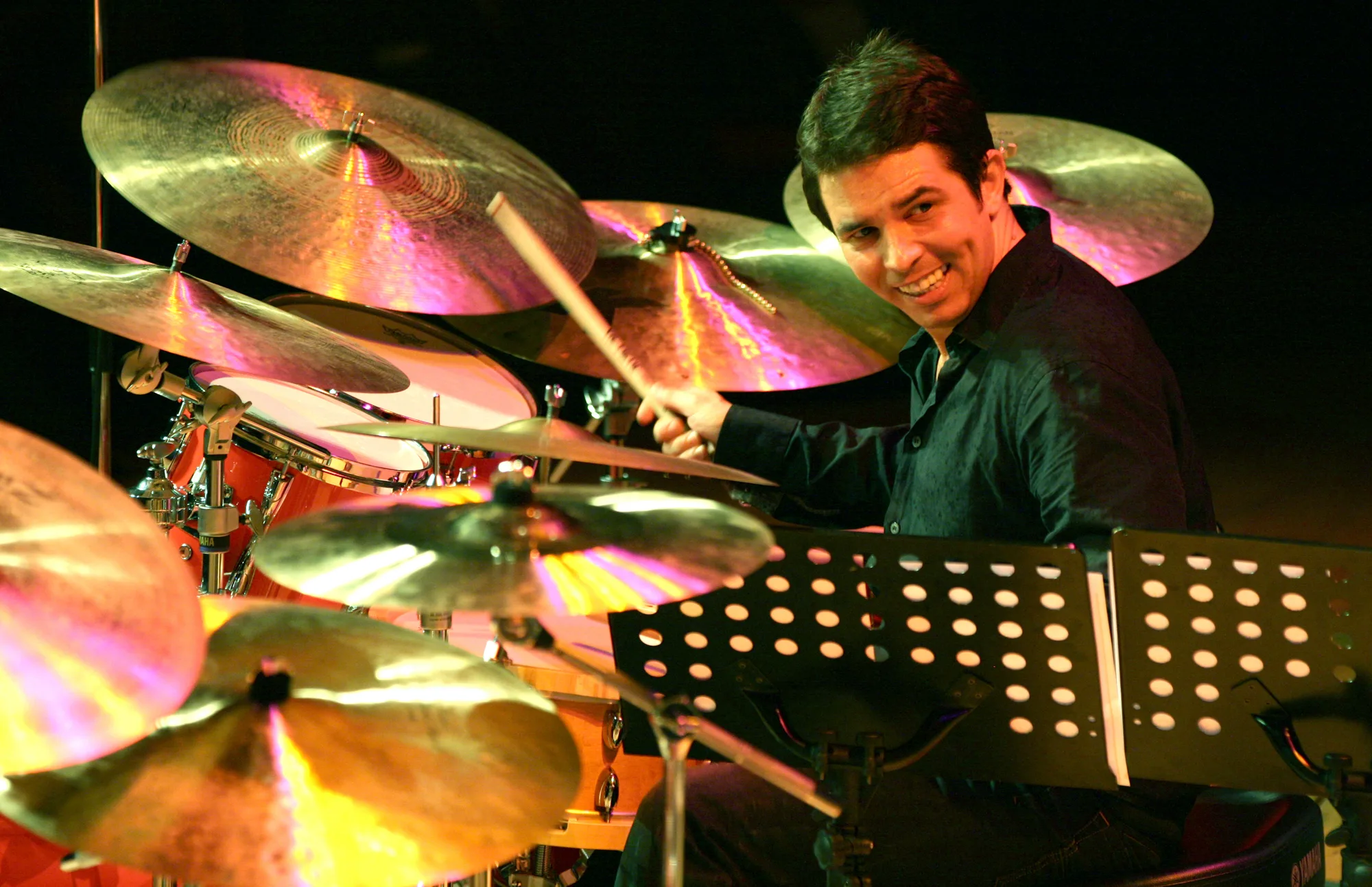 Ian Palmer, drummer and pilot, photography by myb777