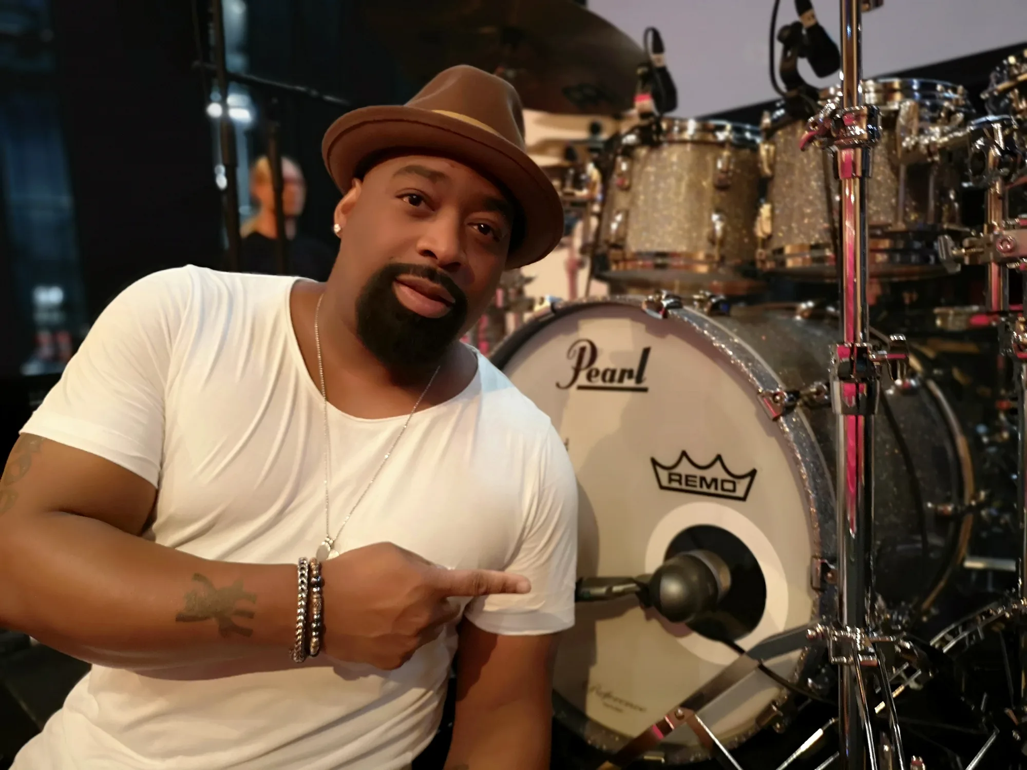 Calvin Rodgers, drummer photography by myb777