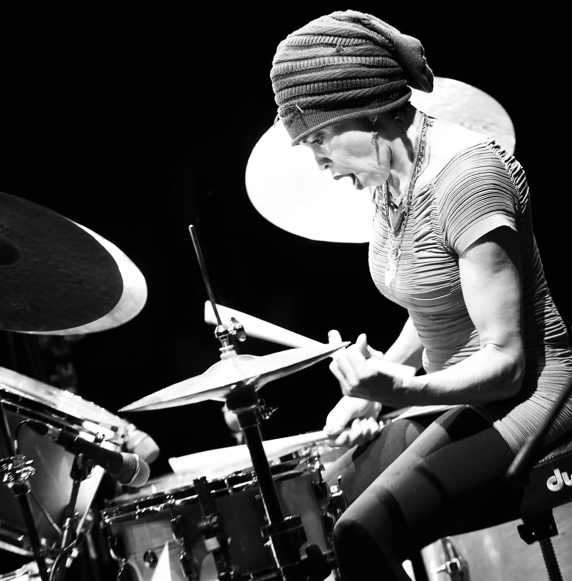 Cindy Blackman Santana, drummer photography by myb777