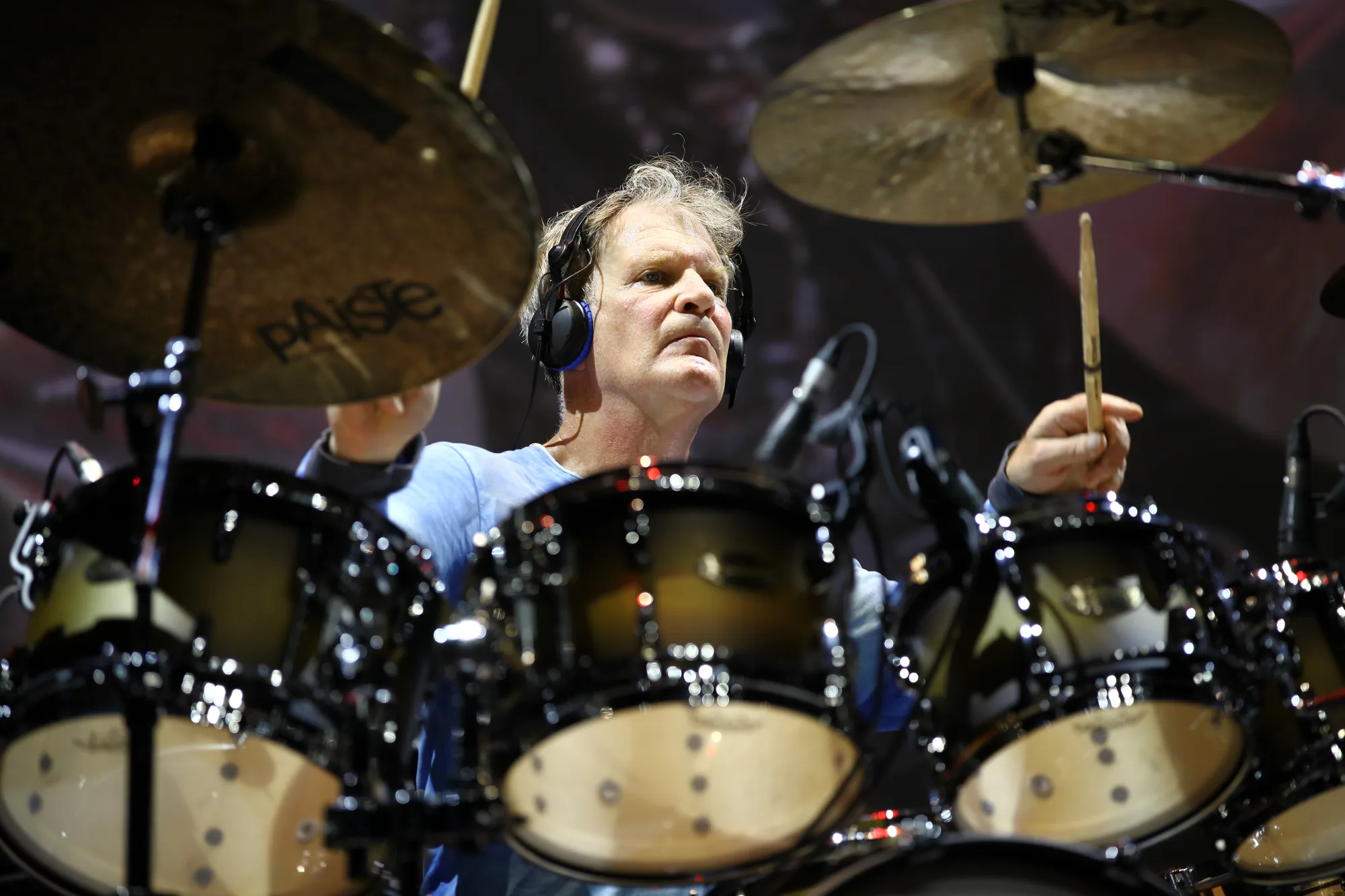 Gary Husband, Level 42 drummer, photography by myb777