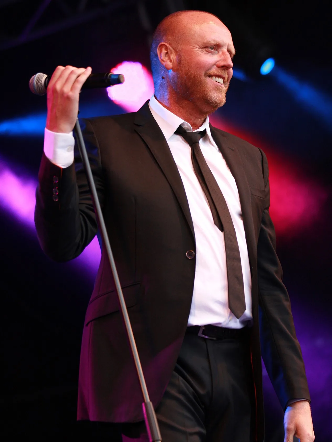 Glenn Gregory, Heaven 17, concert photography by myb777