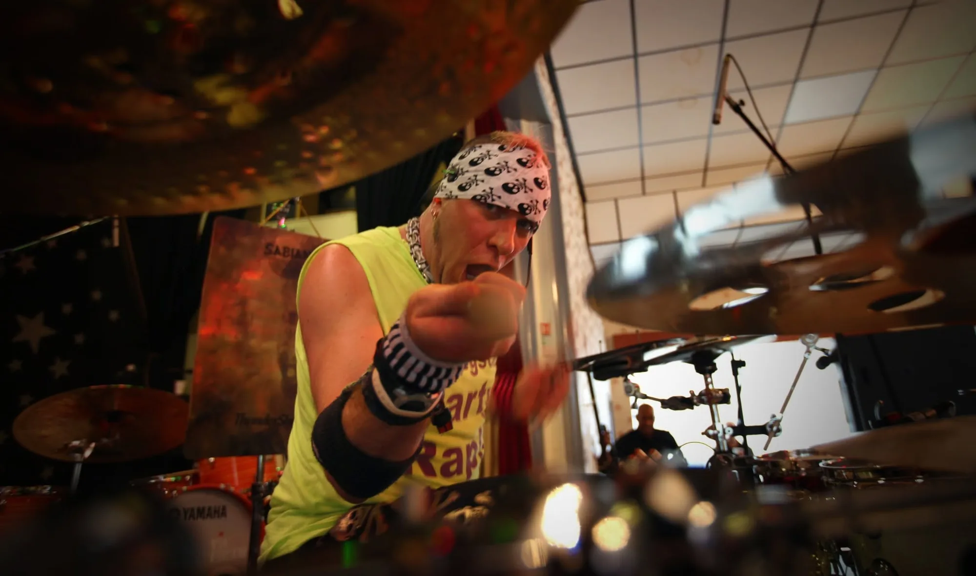 Robin Guy, Sham 69, In Memoriam, drummer photography by myb777